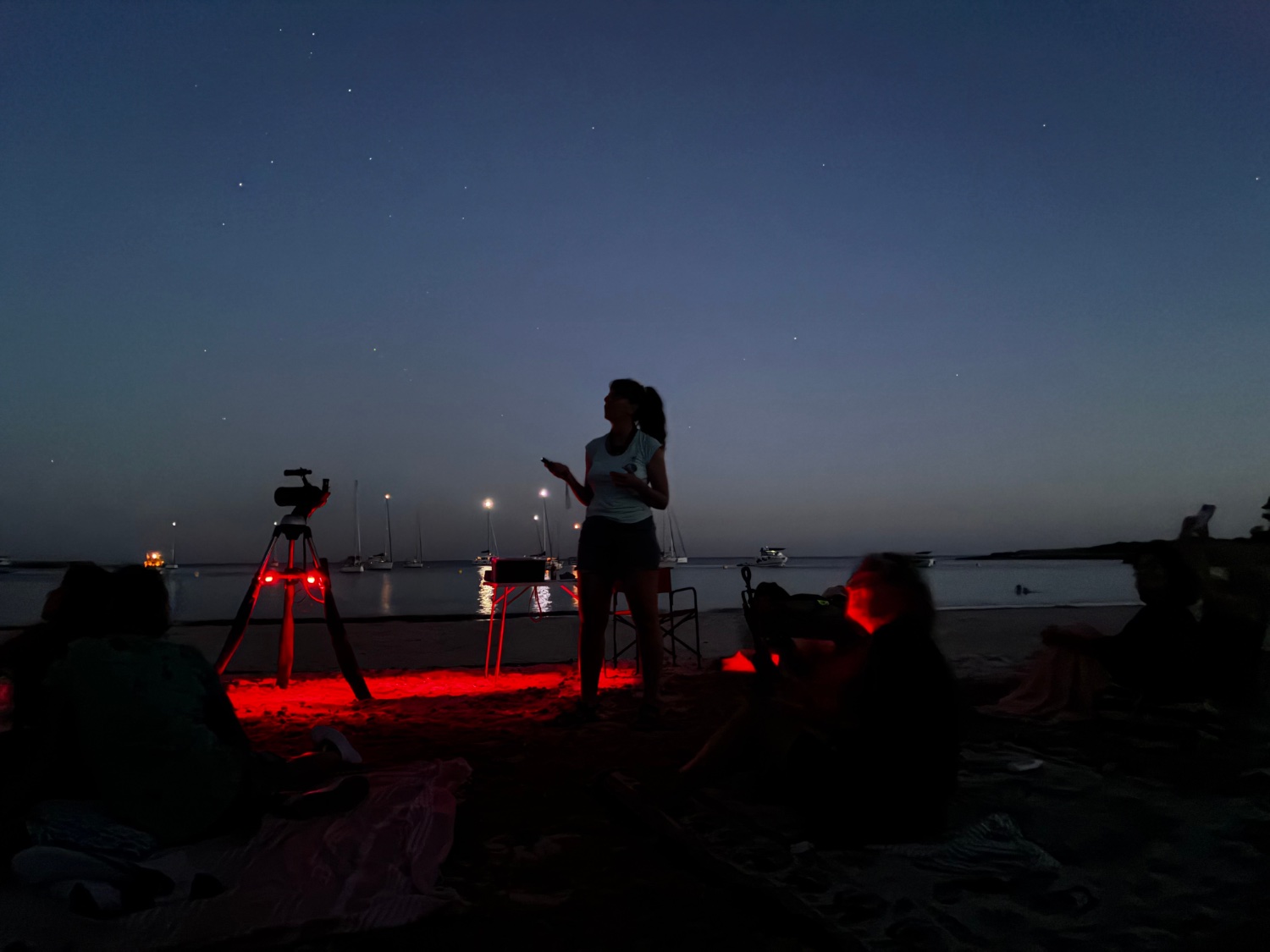 Imagen principal de Observación Astronómica con telescopio en Tenim Pla