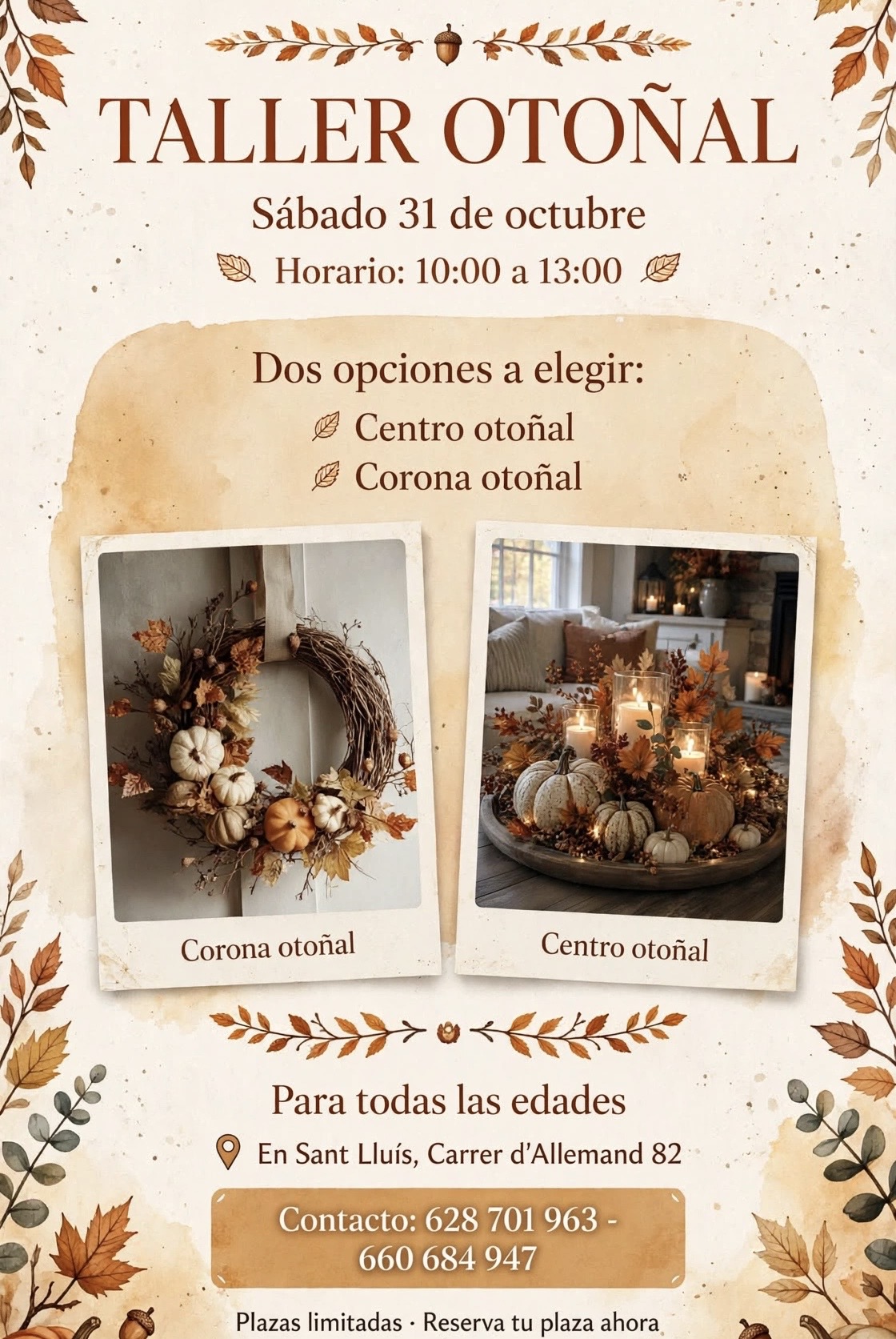 Imagen principal de Taller otoñal en Tenim Pla